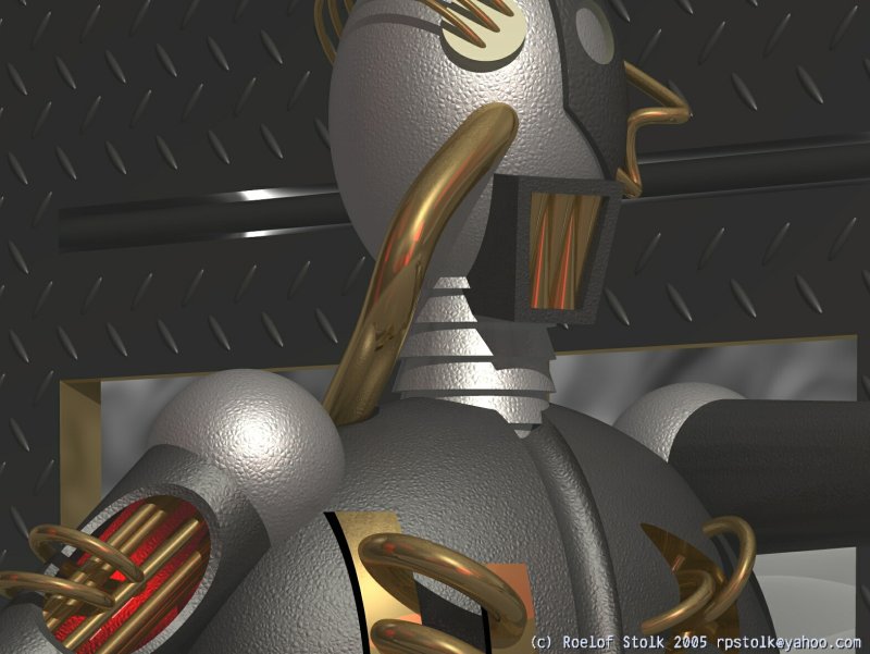 Robot detail 1