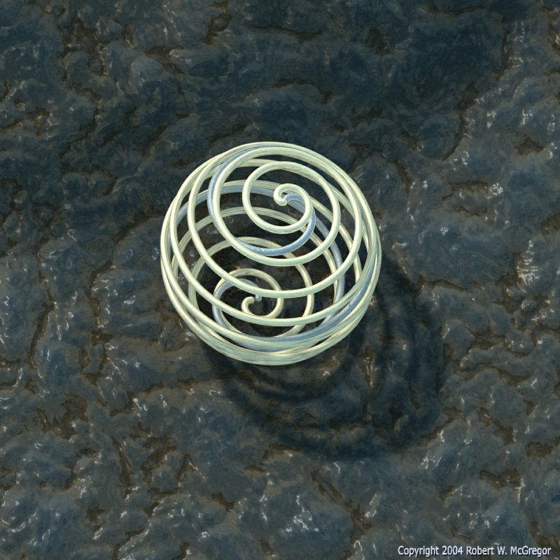 13 Spiral Spheres detail 1